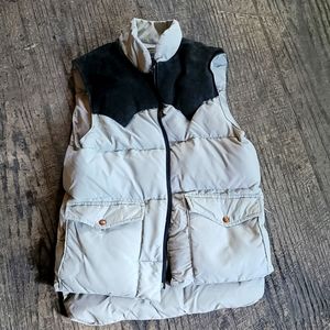 Vintage Down filled vest